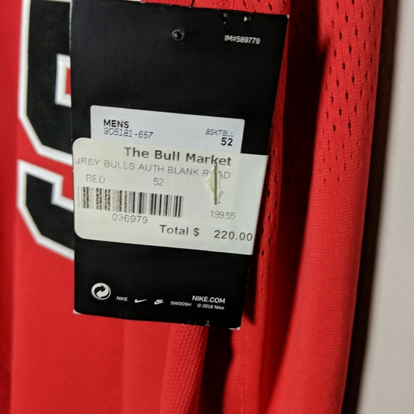 NWT Autographed Denzel Valentine #45 Jersey XL - Picture 4 of 7